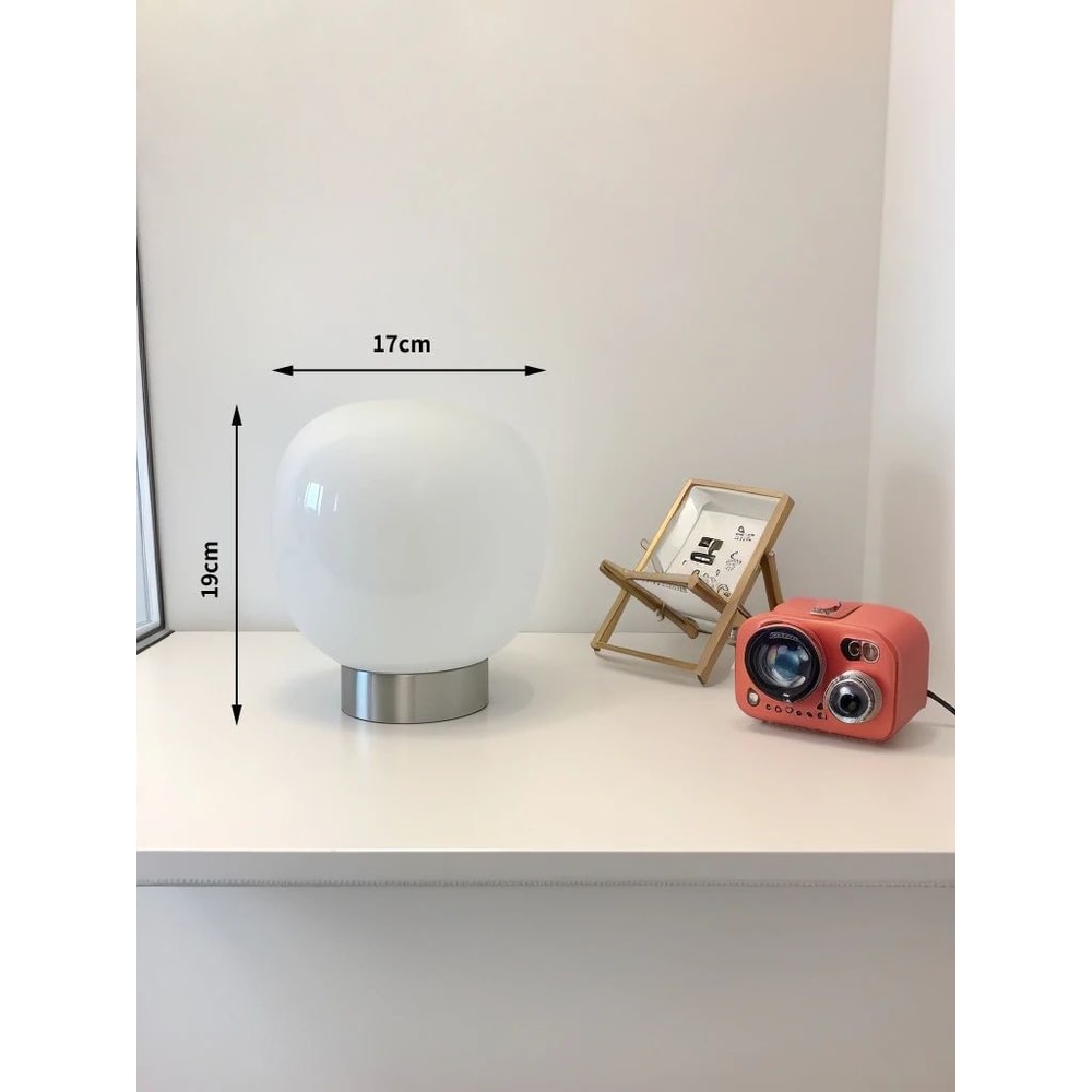 Macaron Glass Table Lamp With Trichromatic Dimming 18