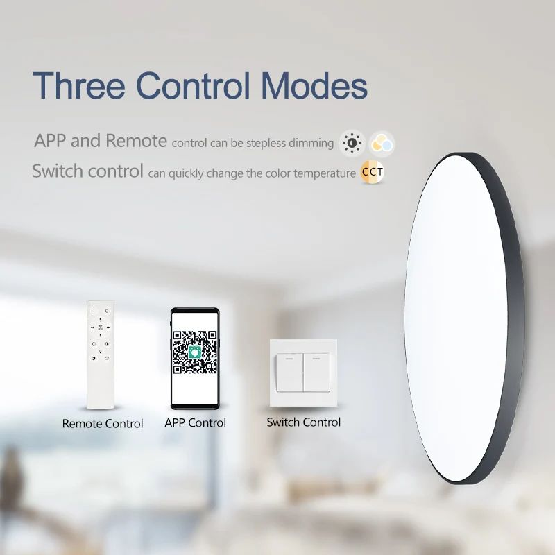 Smart LED Ceiling Lamp 36W50W With App Remote Control 7