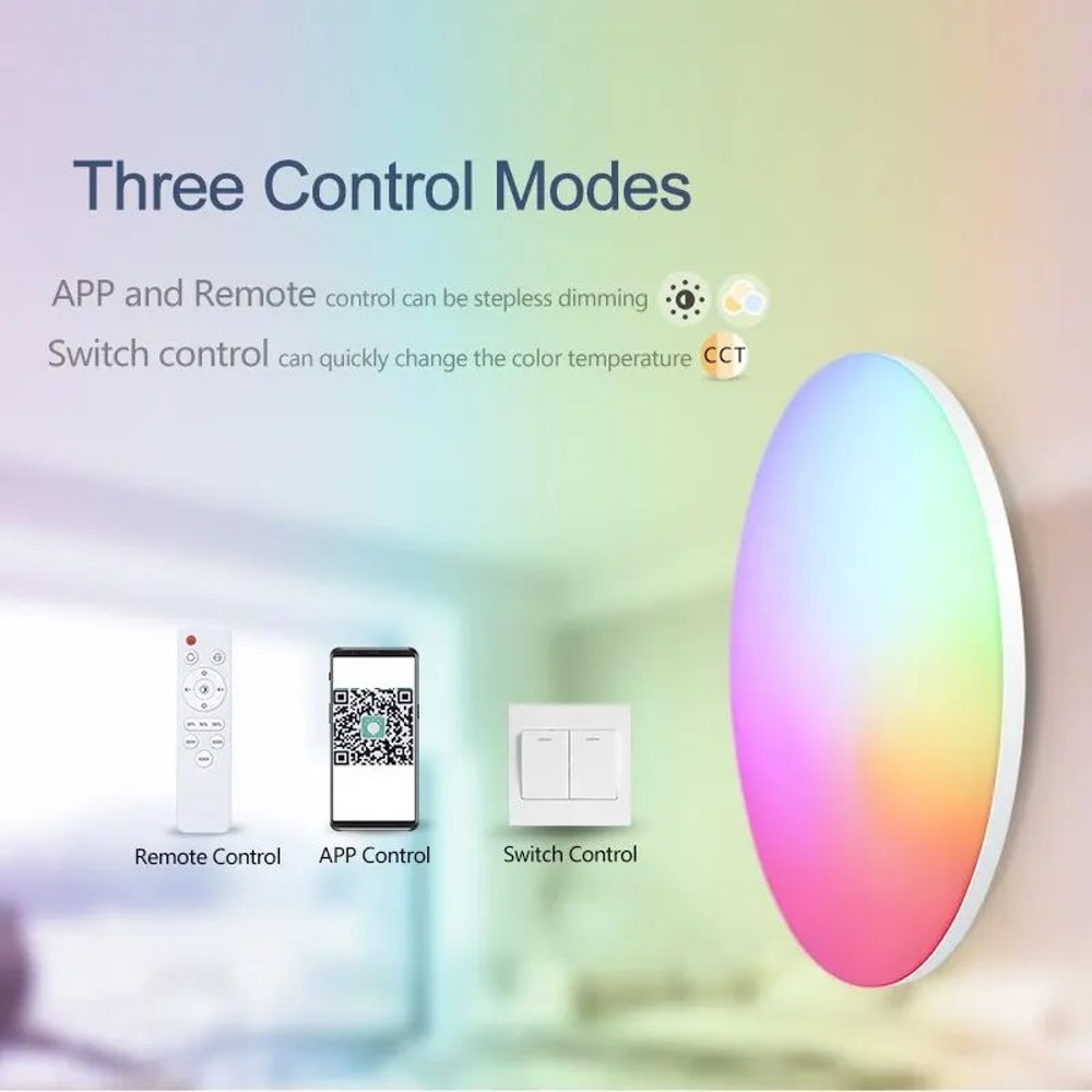 Smart RGB CCT LED Ceiling Light With App Control 3