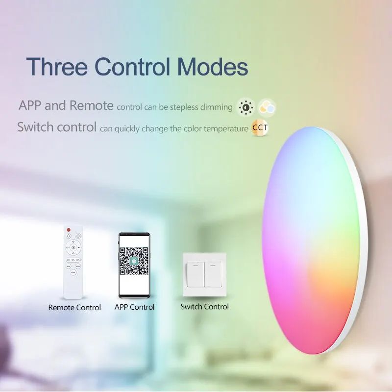 Smart RGB CCT LED Ceiling Light With App Control 3