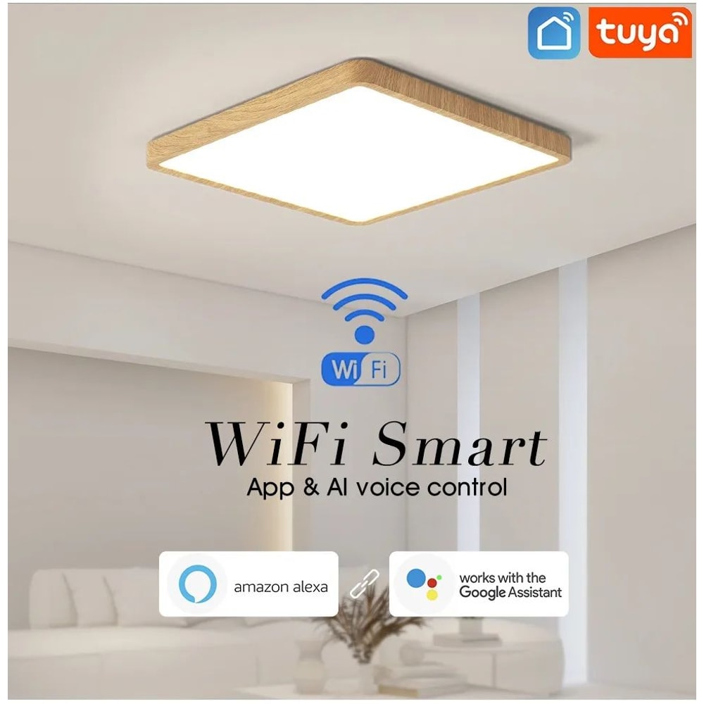 Smart RGB CCT LED Ceiling Light With App Control For Home 6