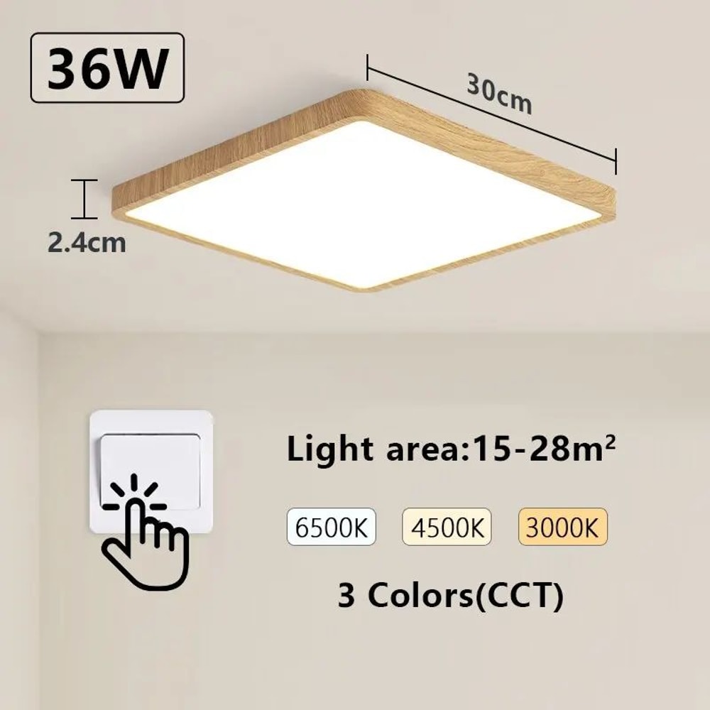 Smart RGB CCT LED Ceiling Light With App Control For Home 12