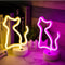 LED Cat Neon Light Sign USB Battery LED Lamp 0