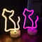 LED Cat Neon Light Sign USB Battery LED Lamp 1