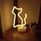 LED Cat Neon Light Sign USB Battery LED Lamp 7