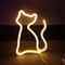 LED Cat Neon Light Sign USB Battery LED Lamp 10