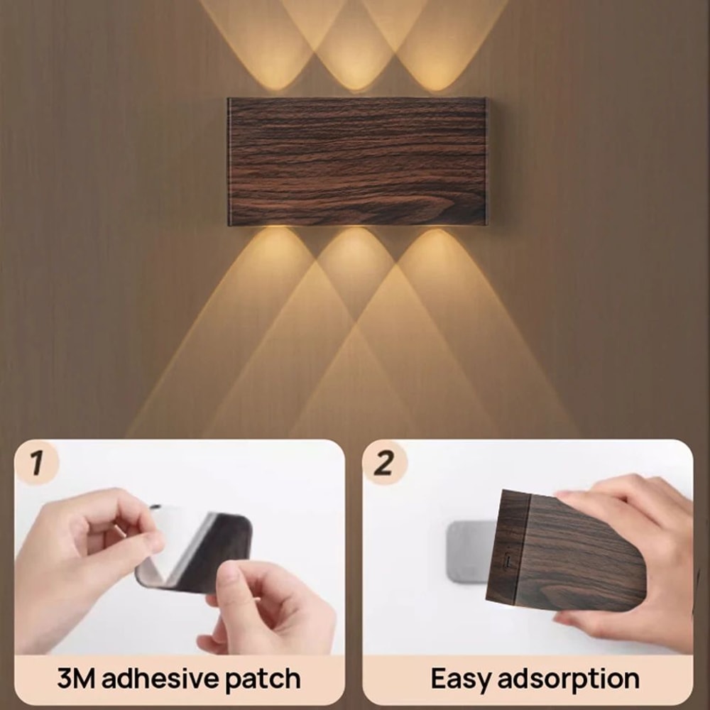 Remote Control Touch Dimmable LED Wall Lamp 3
