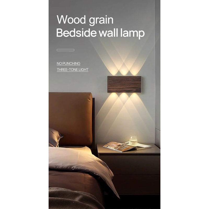 Remote Control Touch Dimmable LED Wall Lamp 6