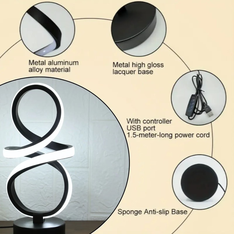 Portable RGB Rechargeable LED Bottle Lamp For Home Bedrooms Offices And Study Rooms 6