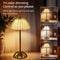 Crystal LED Rechargeable Touch Table Lamp 1