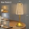 Crystal LED Rechargeable Touch Table Lamp 12
