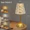 Crystal LED Rechargeable Touch Table Lamp 15