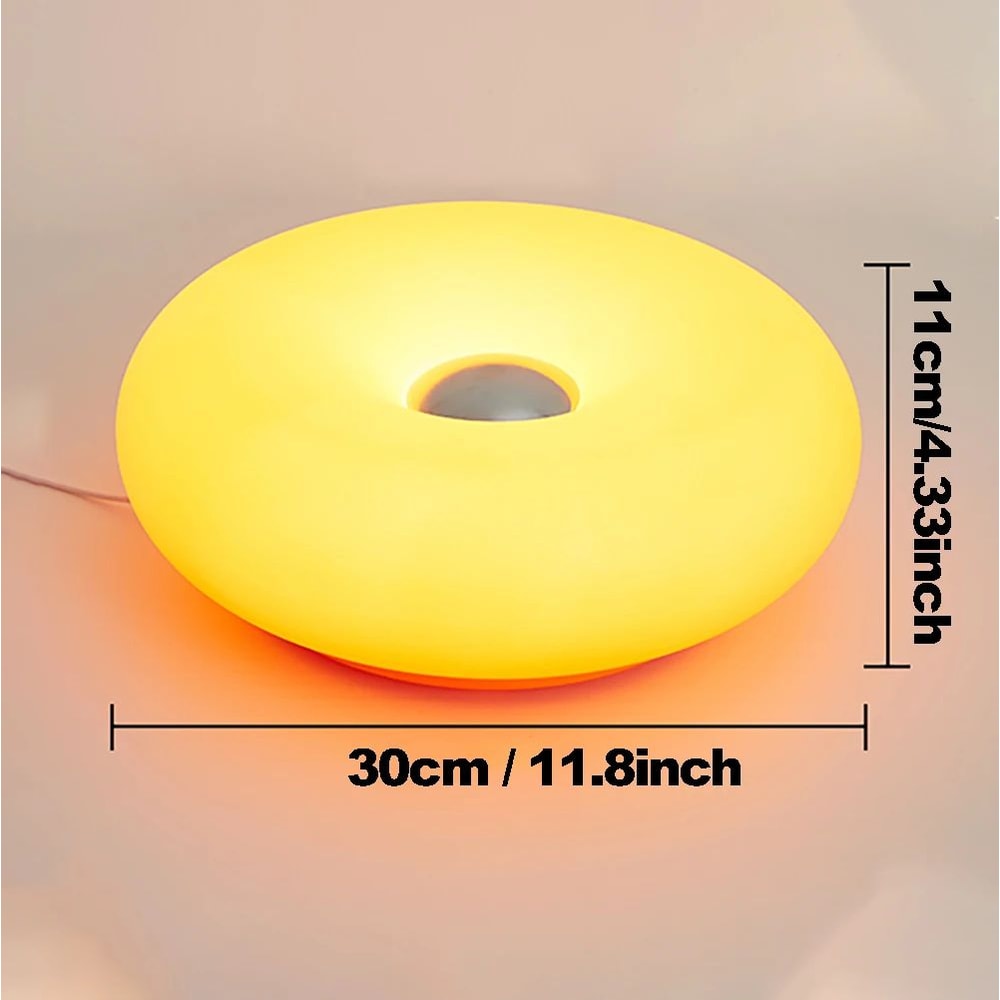 Donut LED Rechargeable Touch Table Lamp 6