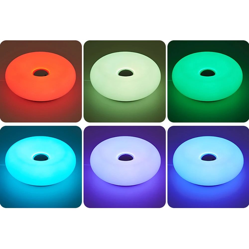 Donut LED Rechargeable Touch Table Lamp 8