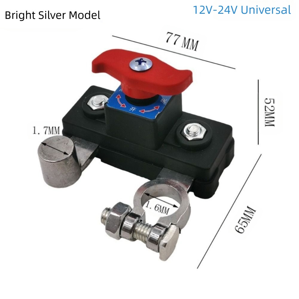 HighPerformance Car Battery Cut Off Switch HeavyDuty Power Isolator For Terminal Safety 2
