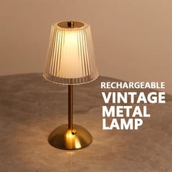 nordic touch rechargeable led table lamp