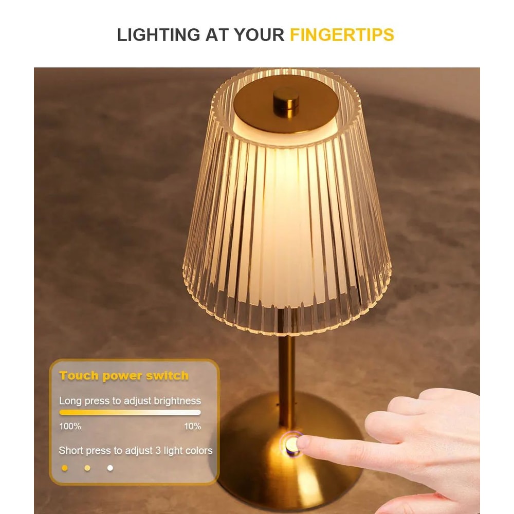 Nordic Touch Rechargeable LED Table Lamp 8