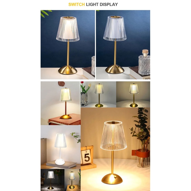 Nordic Touch Rechargeable LED Table Lamp 9