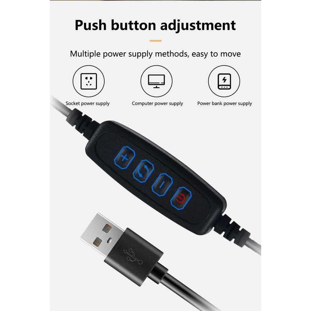 Modern Spiral Dimmable LED Table Lamp 11