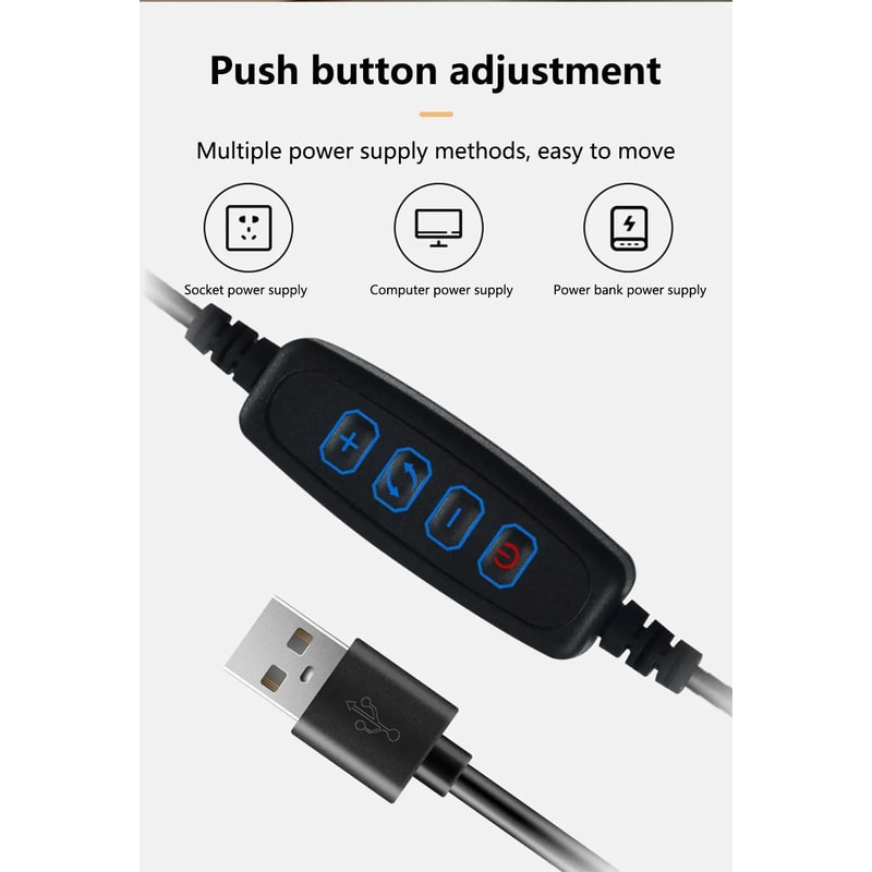 Modern Spiral Dimmable LED Table Lamp 11
