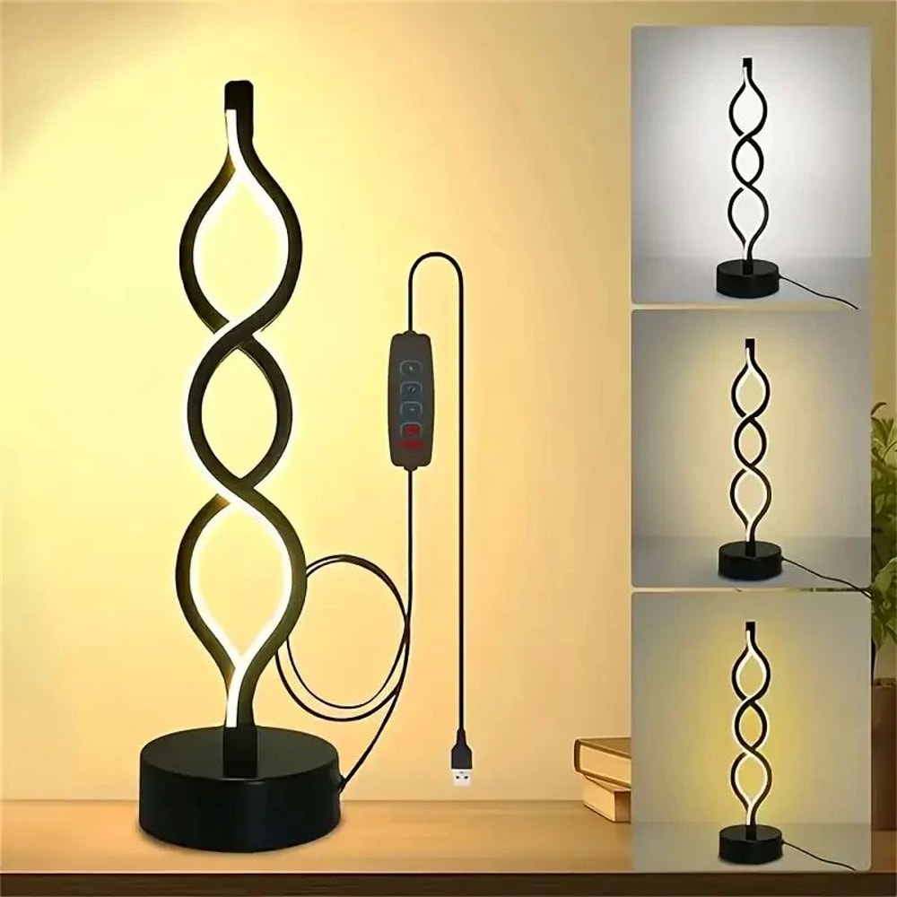 Adjustable Color Changing USB LED Table Lamp 7