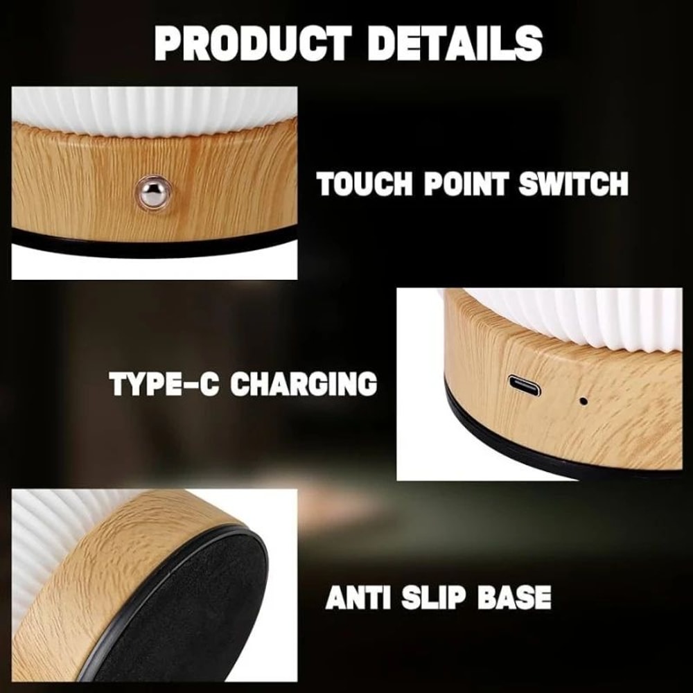 Rechargeable Touch Control Night Light Lamp 8