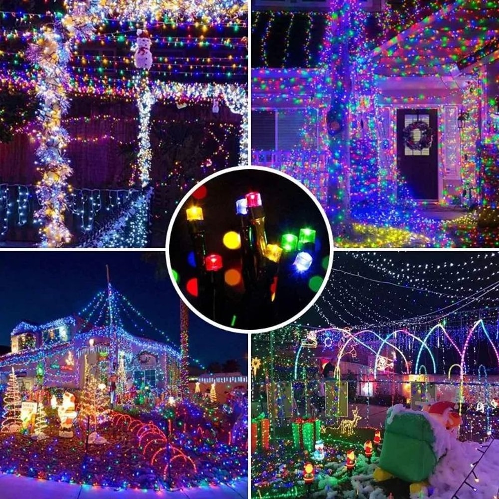 Outdoor Solar Waterproof Fairy String Lights 2