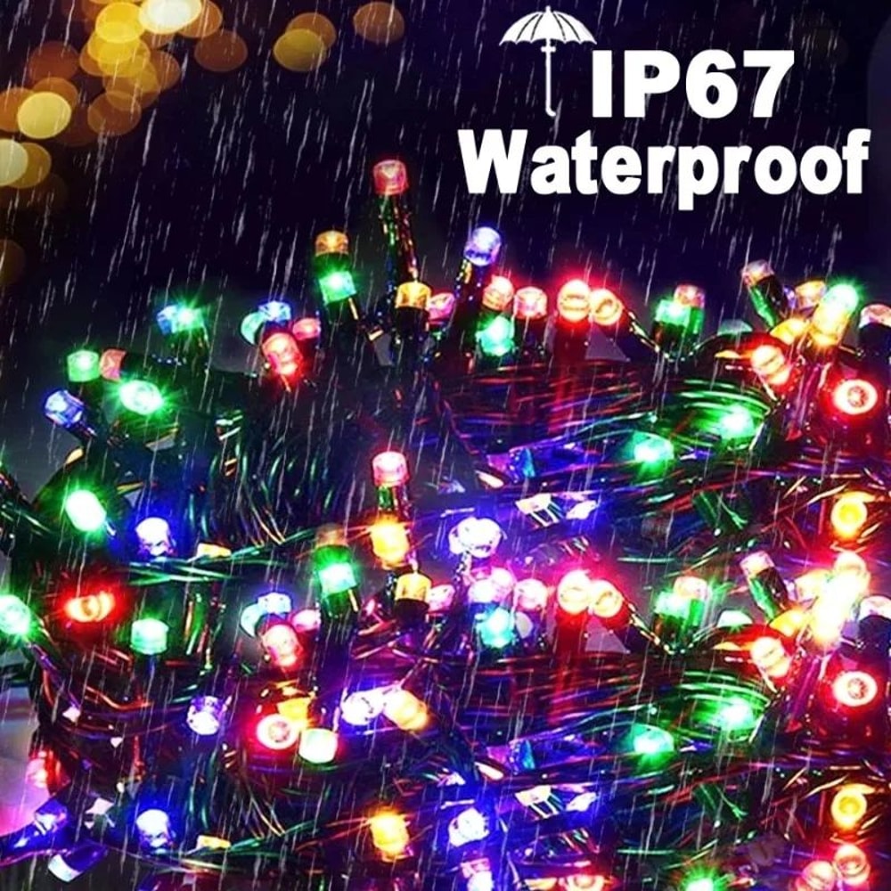 Outdoor Solar Waterproof Fairy String Lights 4