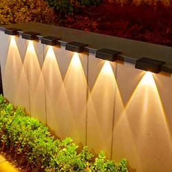 ultra bright solar led outdoor wall lamp