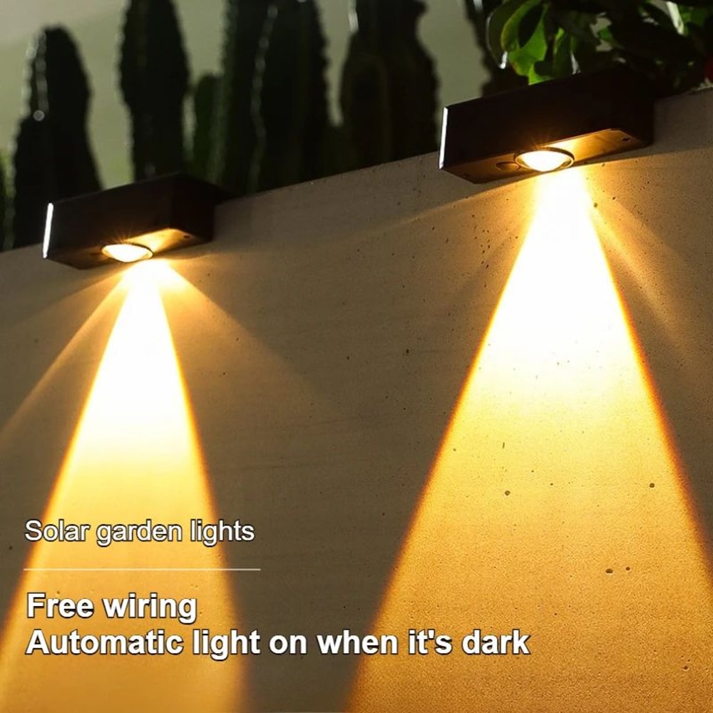 Ultra Bright Solar LED Outdoor Wall Lamp 3