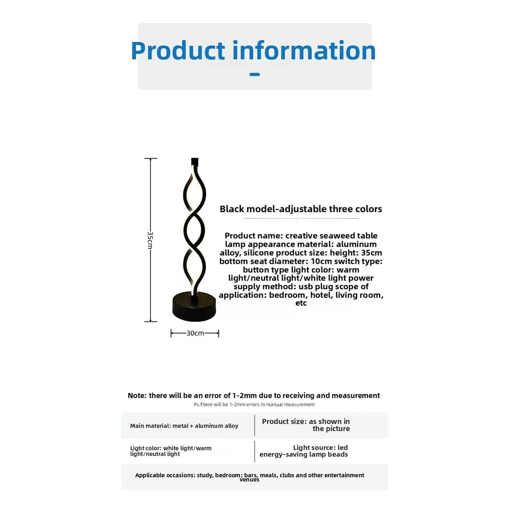 Creative Explosion Atmosphere LED Table Lamp 5