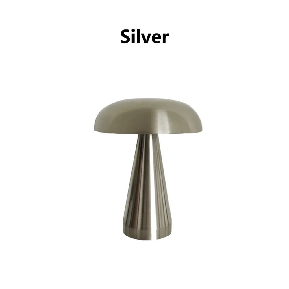 Rechargeable LED Mushroom Night Light Lamp 14