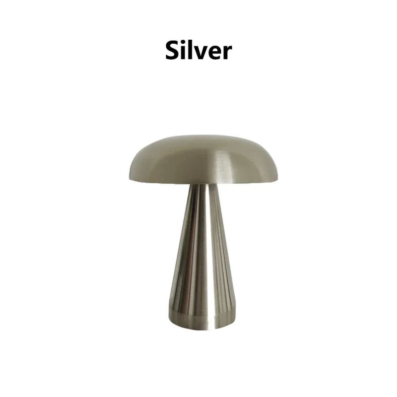 Rechargeable LED Mushroom Night Light Lamp 14