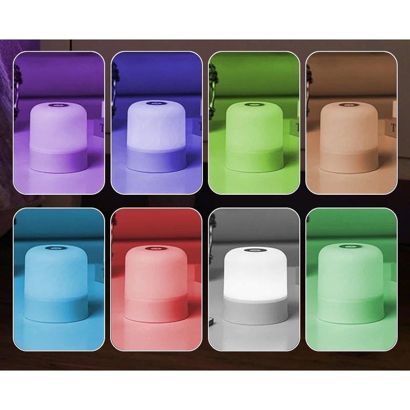 Rechargeable Touch LED Night Lamp 7
