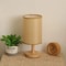 Chinese Style LED Table Lamp With Fabric Shade 4