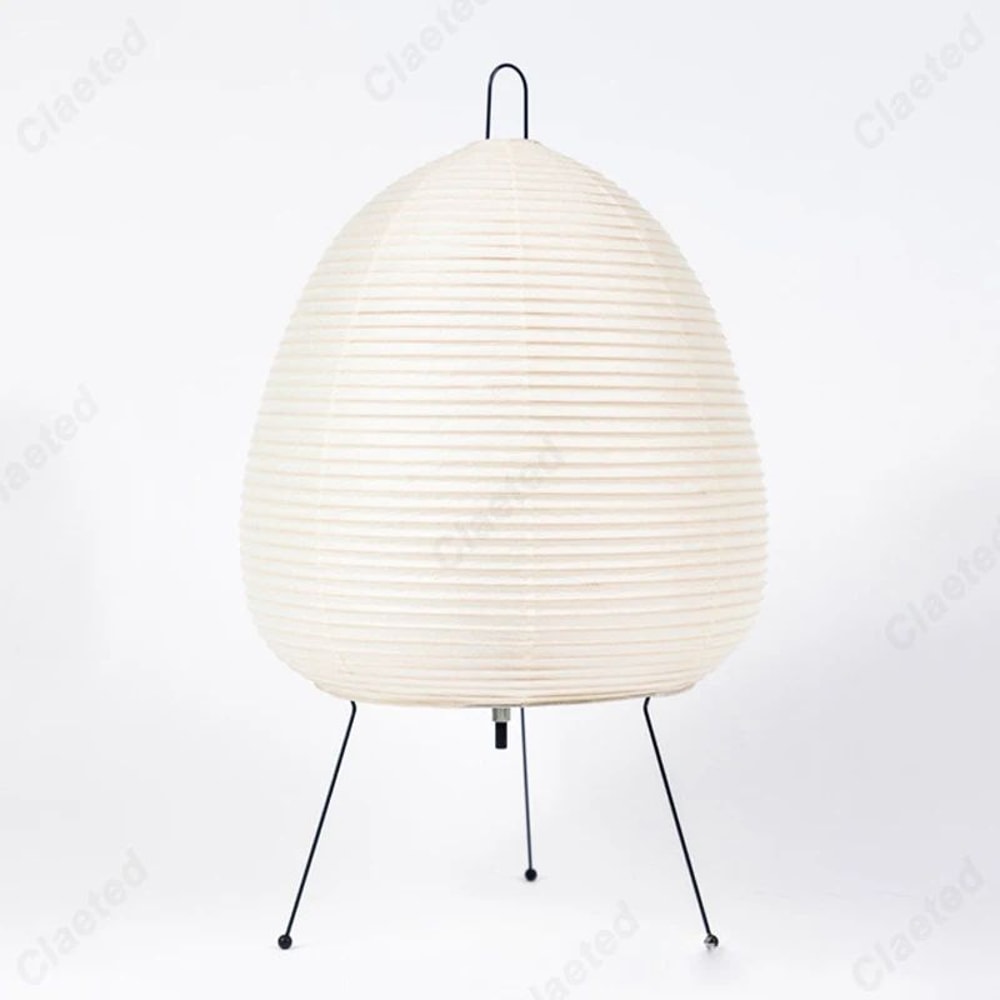 Japanese Tripod Rice Paper LED Table Lamp 4