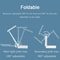 Rechargeable Folding LED EyeProtector Desk Lamp 4