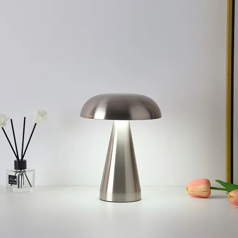 Classic Mushroom Iron Art Table Lamp 14