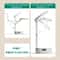 Rechargeable Foldable LED Desk Lamp With Clock 4