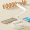 Rechargeable Foldable LED Desk Lamp With Clock 6