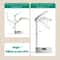 Rechargeable Foldable LED Desk Lamp With Clock 9