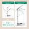 Rechargeable Foldable LED Desk Lamp With Clock 9