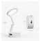 Rechargeable Foldable LED Desk Lamp With Clock 12