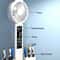 Rechargeable LED Desk Lamp With Fan And Clock Display 7