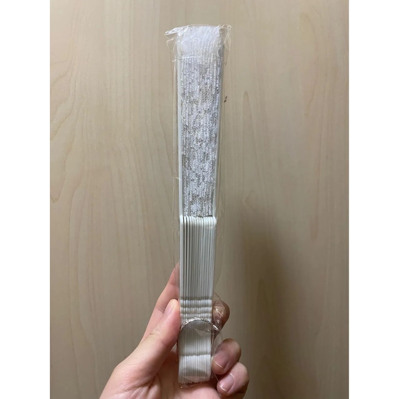 Victorian Lace Floral Folding Hand Fan 4