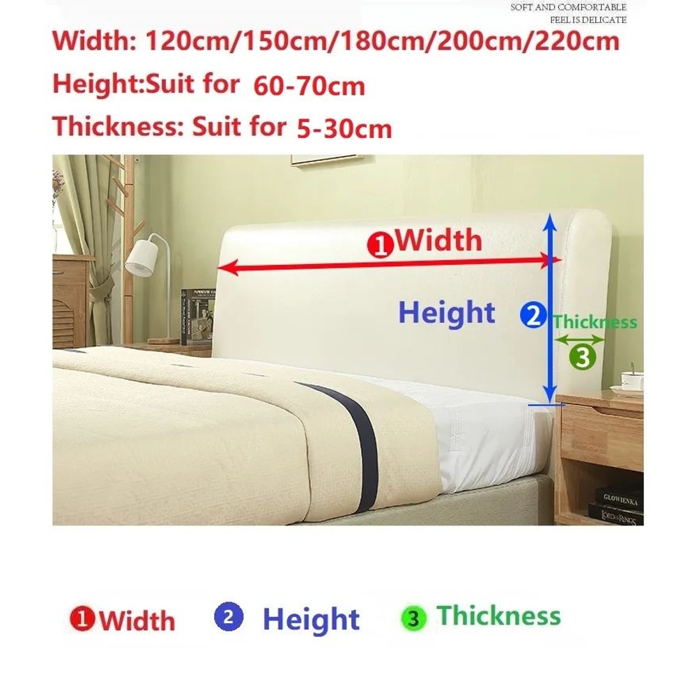 Luxury Velvet Quilted Headboard Cover 7