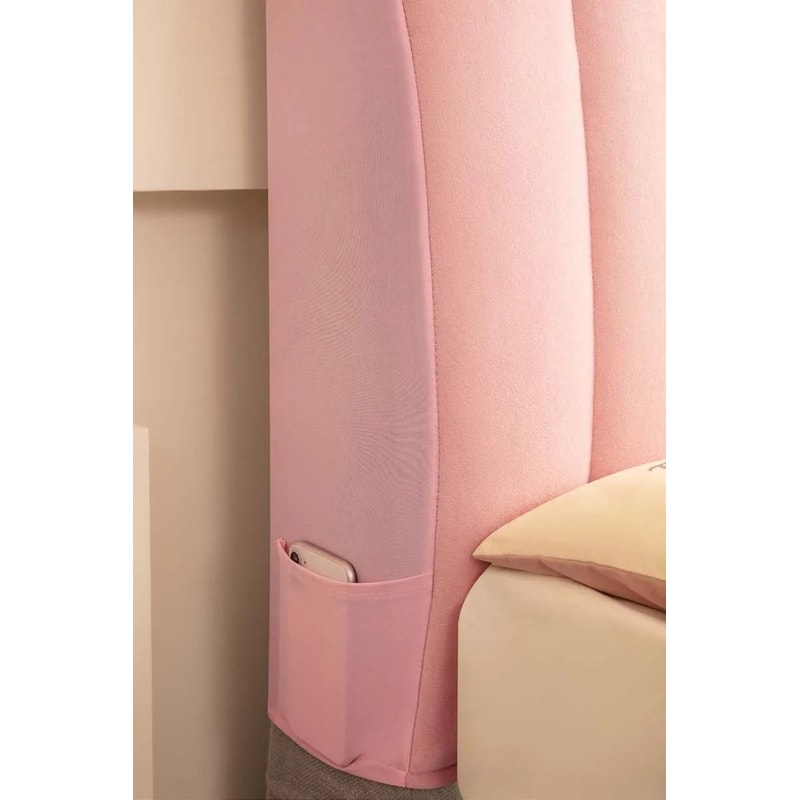 Luxury Velvet Quilted Headboard Cover 9