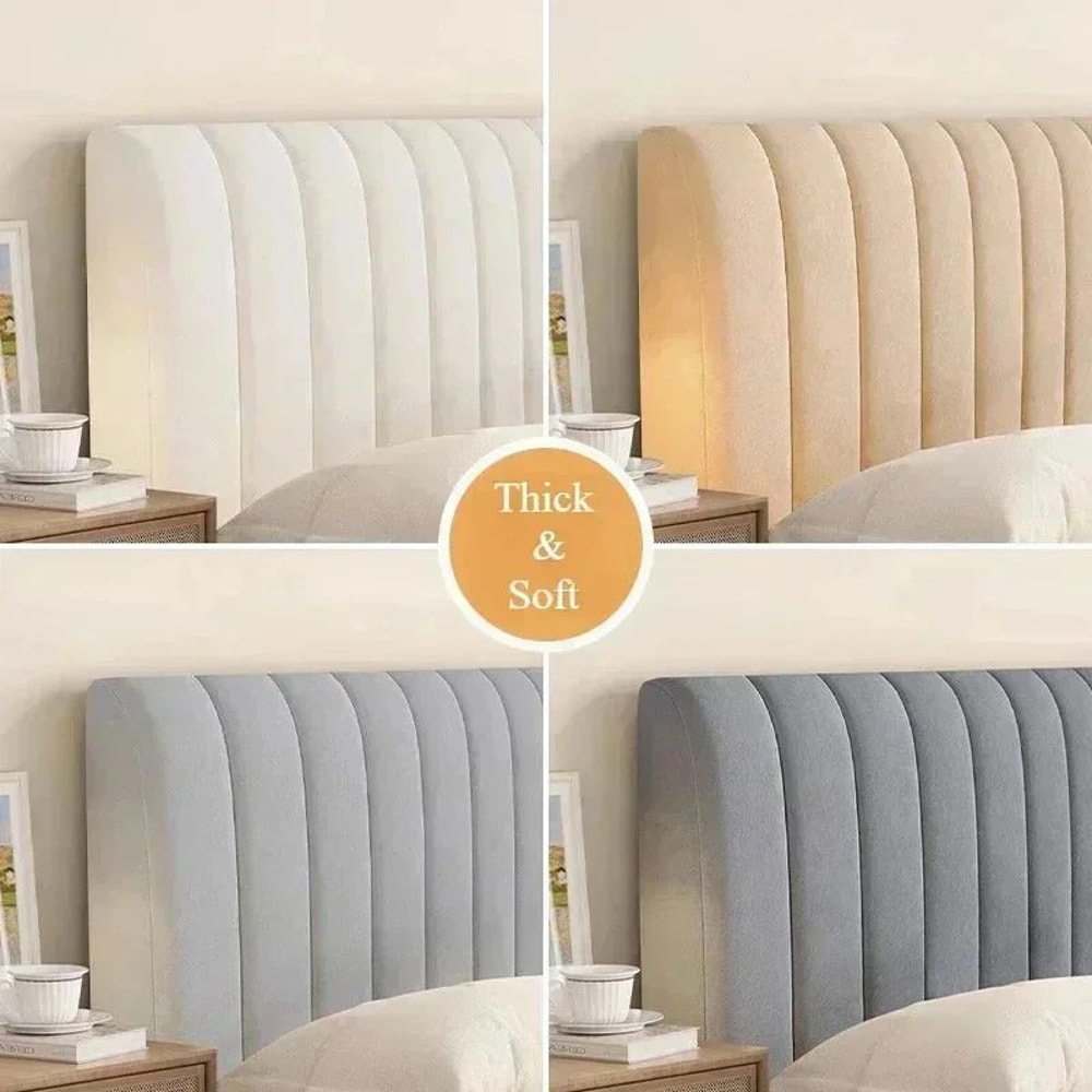 Luxury Velvet AllInclusive Headboard Cover 8