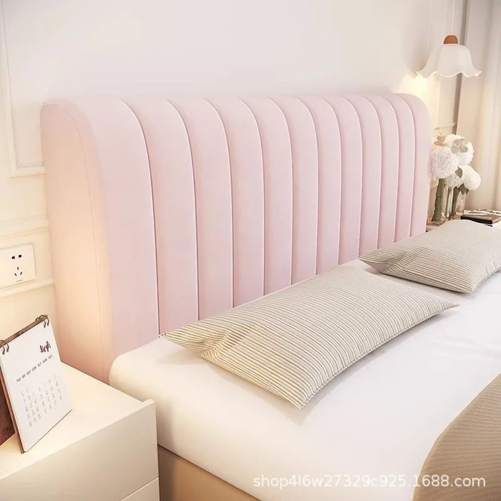 Luxury Velvet AllInclusive Headboard Cover 12