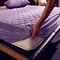 Plush Thickened Crystal Velvet Quilted Mattress Cover 8